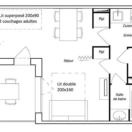 Apartamento Sejour A La Montagne - Eperviere *